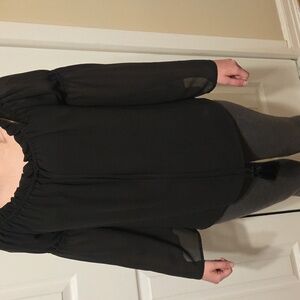Michael Kors Elegant Black Blouse